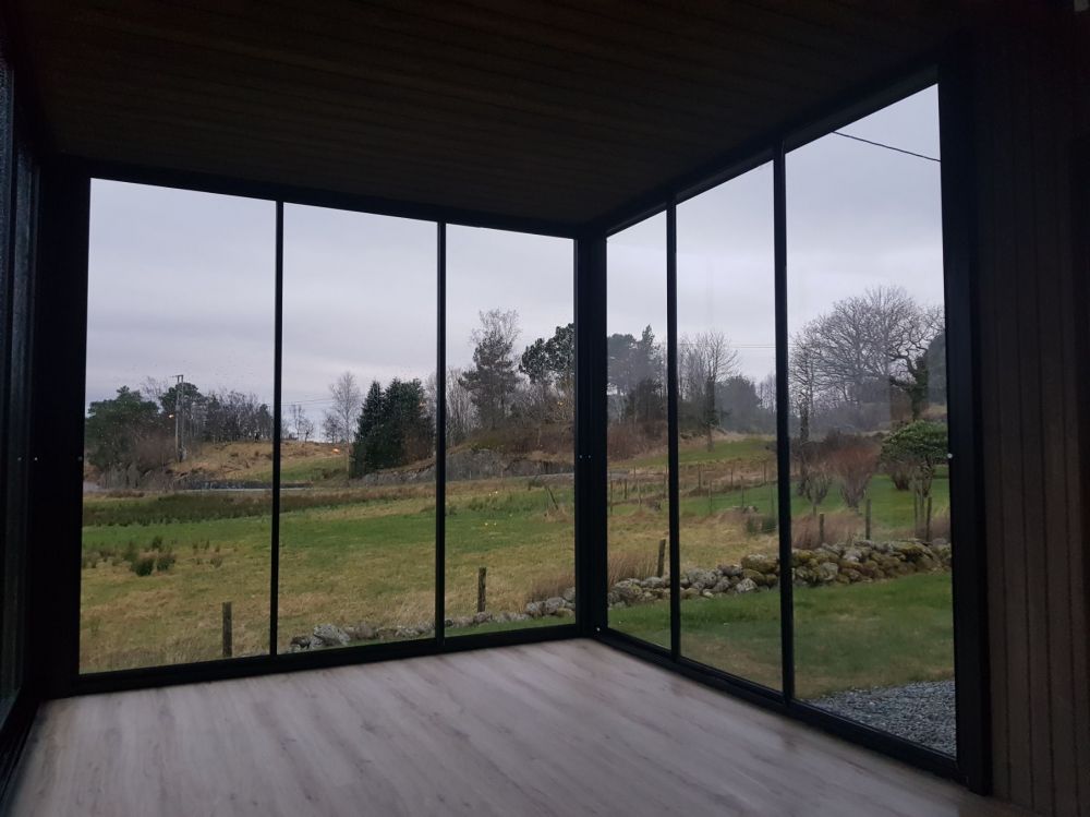 Hagestue: Et ekstra rom mellom hus og hage